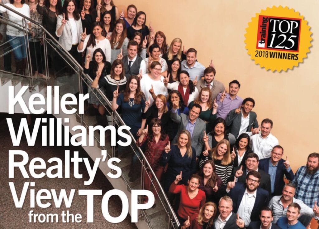 Keller Williams is inducted into the Training Magazine Hall of Fame.